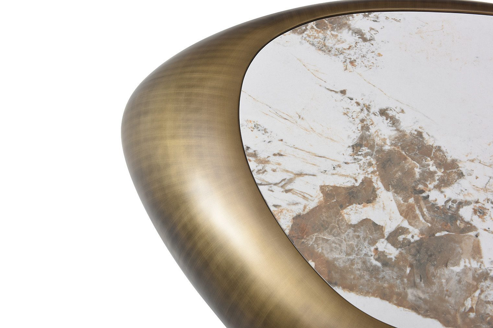 Стол журнальный TG-1156C PANDORA матовая бронза