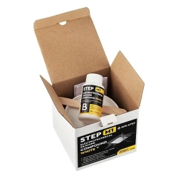 Компаунд силиконовый белый для распределительных коробок STEP-M1 0,5 л