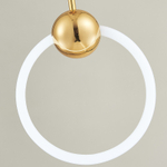 Pendant design lamp Ring Light by Lee Broom