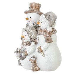 GAEM Фигурка декоративная "Снеговики", L14,5 W9,5 H16,5 см