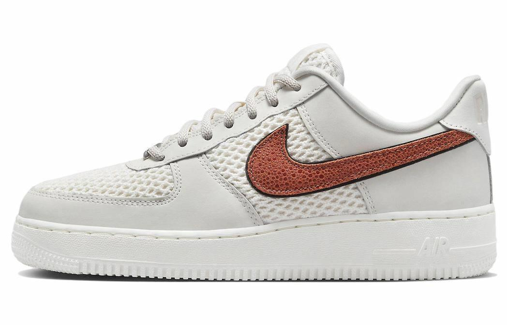 Кроссовки Nike Air Force 1 Low With Basketball Swooshes (Женская размерная сетка)