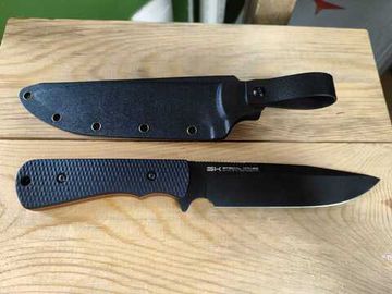Нож SK Sheriff Black Edition (AUS-10 BSW, G10 Black/orange)