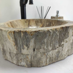 Раковина из окаменелого дерева Fossil Basin OD-00417 43x39x15 см