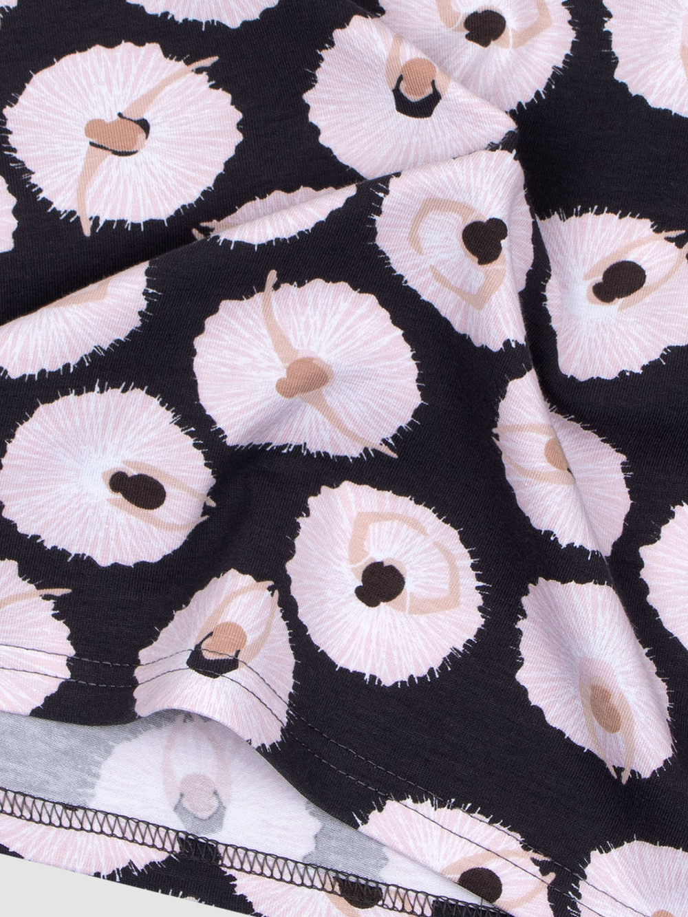 Платье трапеция Mjölk Балерины, с коротким рукавом