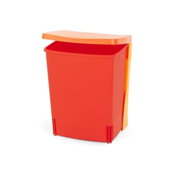 Ведро для мусора Brabantia встраиваемое красное 10л крышка