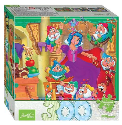 Пазл 300эл. "Белоснежка" Любимые сказки (Limited Edition) (Степ пазл)