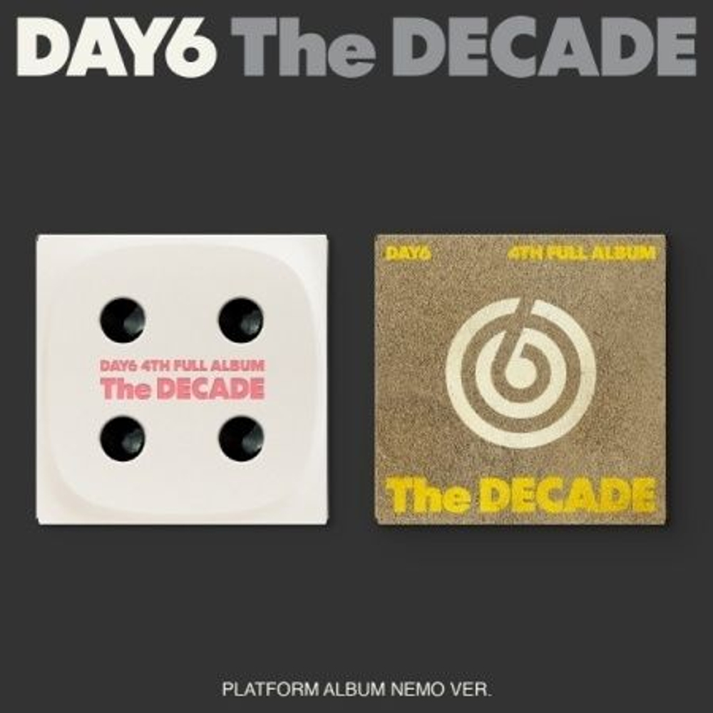 Альбом DAY6 - THE DECADE 4th Full Album PLATFORM ALBUM NEMO RANDOM Version