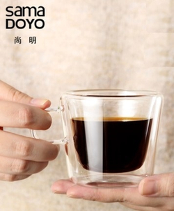 213050.1 Чашка SAMADoyo  F-010 H=70мм, 180мл., стекло.