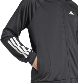 Мужская теннисная кофта Adidas 3 stripes Knit - черный