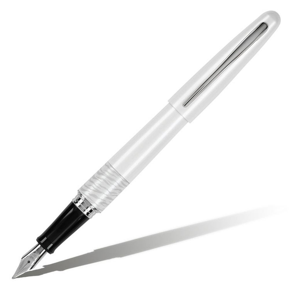 Перьевая ручка Pilot MR Animal Collection белый тигр (FD-MR2-M-WTG)