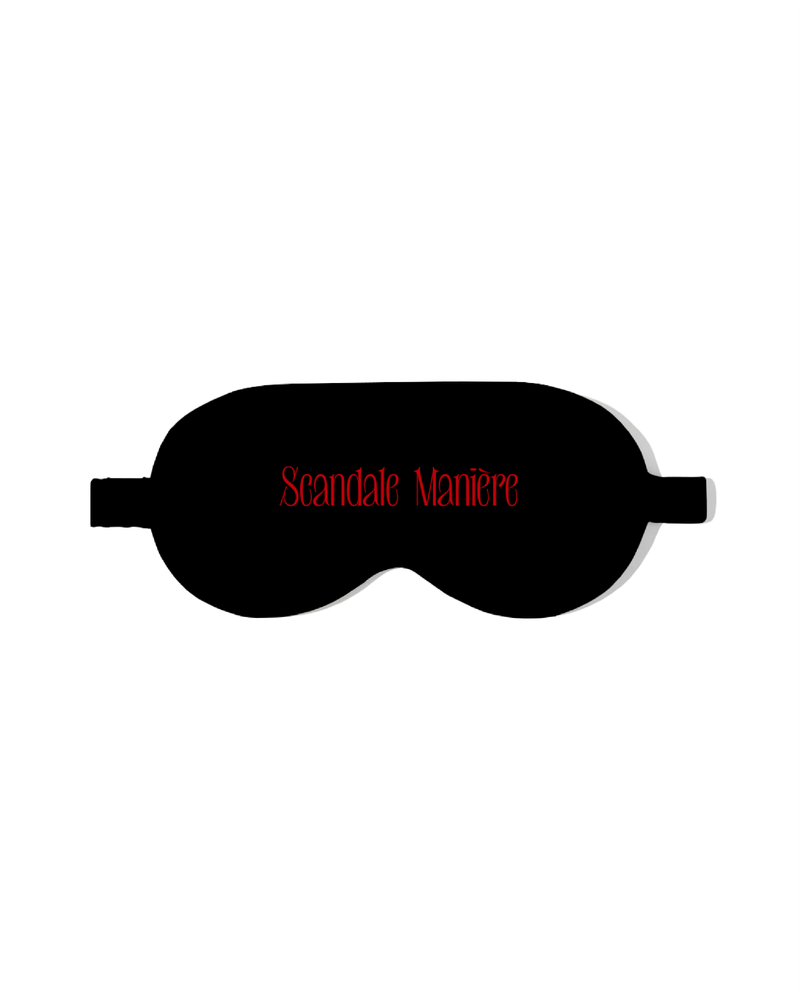 маска для сна Scandale Manière, черный