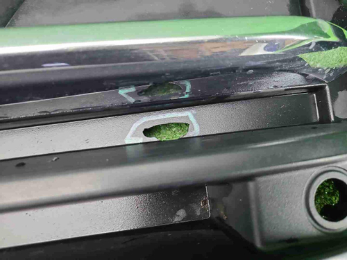 Решетка переднего бампера правая BMW X5 G05 18-23