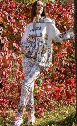 Комплект (худи и леггинсы), по мотивам Псалтири Латрелла