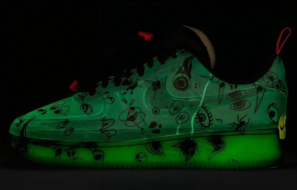 Кроссовки Nike Air Force 1 Experimental "Halloween"
