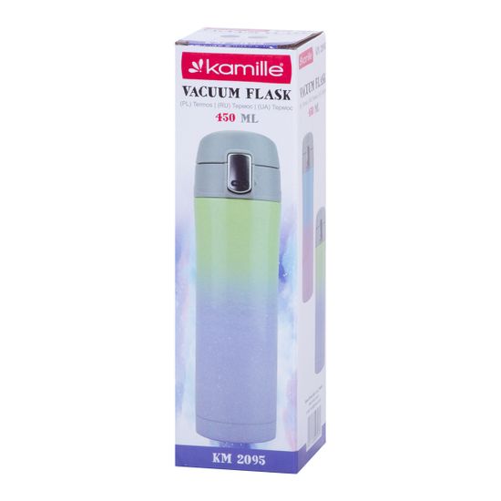 Термокружка 450 мл. из нержавеющей стали Kamille KM-2095