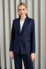 1838 Жакет женский (темно-синий)