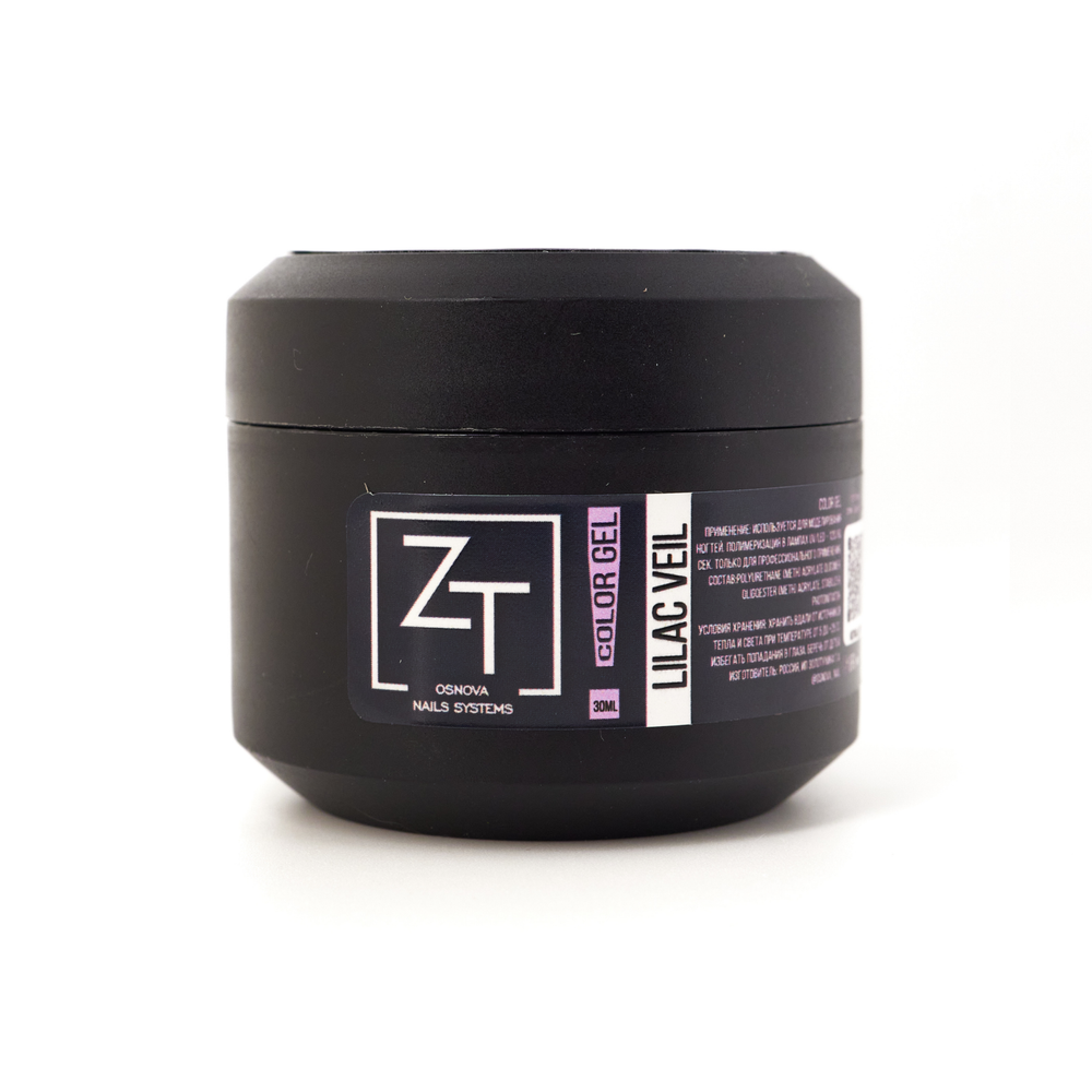 ZT Самовыравнивающийся гель "Lilac veil" 30 гр.