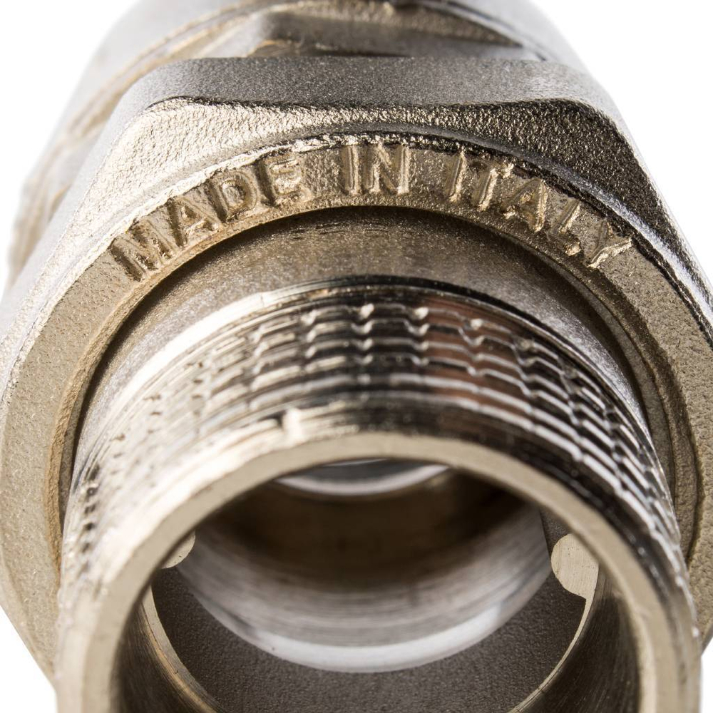 Кран шаровой с американкой полнопроходной (бабочка) 25