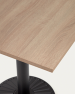 Столешница Tiaret из меламина с натуральной отделкой, 70 x 70