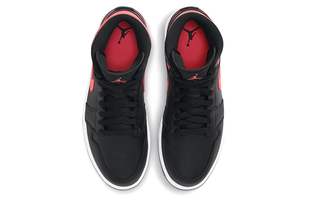 Кроссовки Jordan Air Jordan 1 Mid "Siren Red" (Женская размерная сетка)