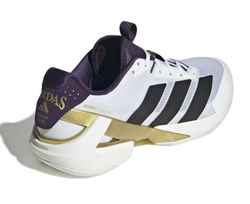 Мужские кроссовки теннисные Adidas Adizero Ubersonic 5 M NM - cloud white/core black/aurora plum