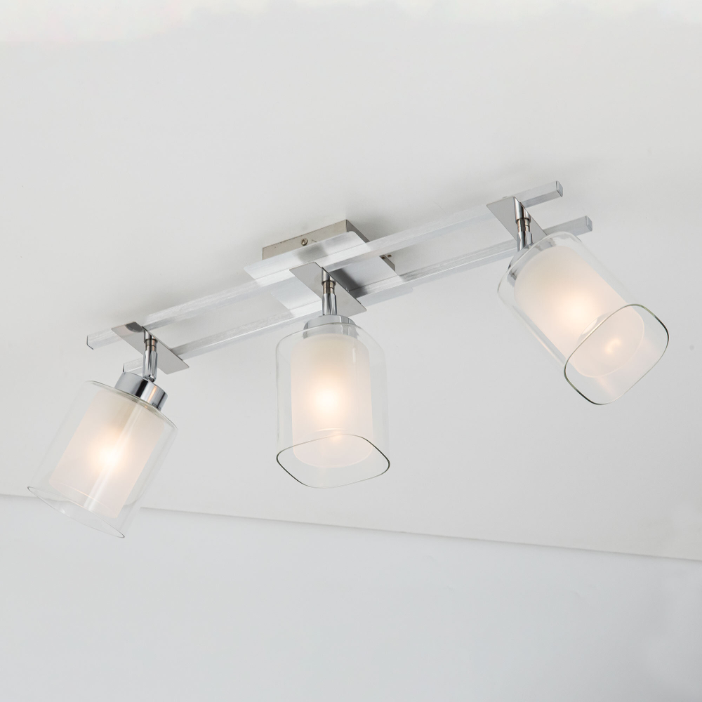 Citilux Риволи CL104130 Люстра с поворотными плафонами Алюминий