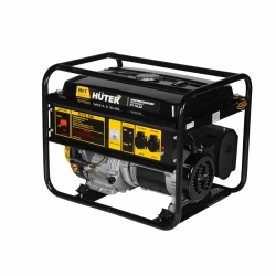 Генератор бензиновый DY-S6,5А Huter - номинал 5кВт, max 5.5 кВт, ручной стартер