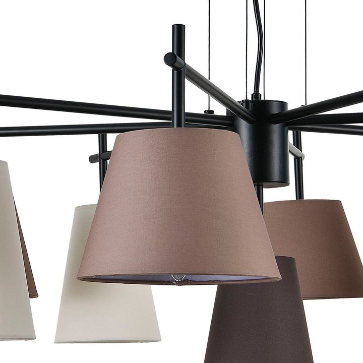 Подвесная люстра Indigo Abbinare 13032/9P Black V000535