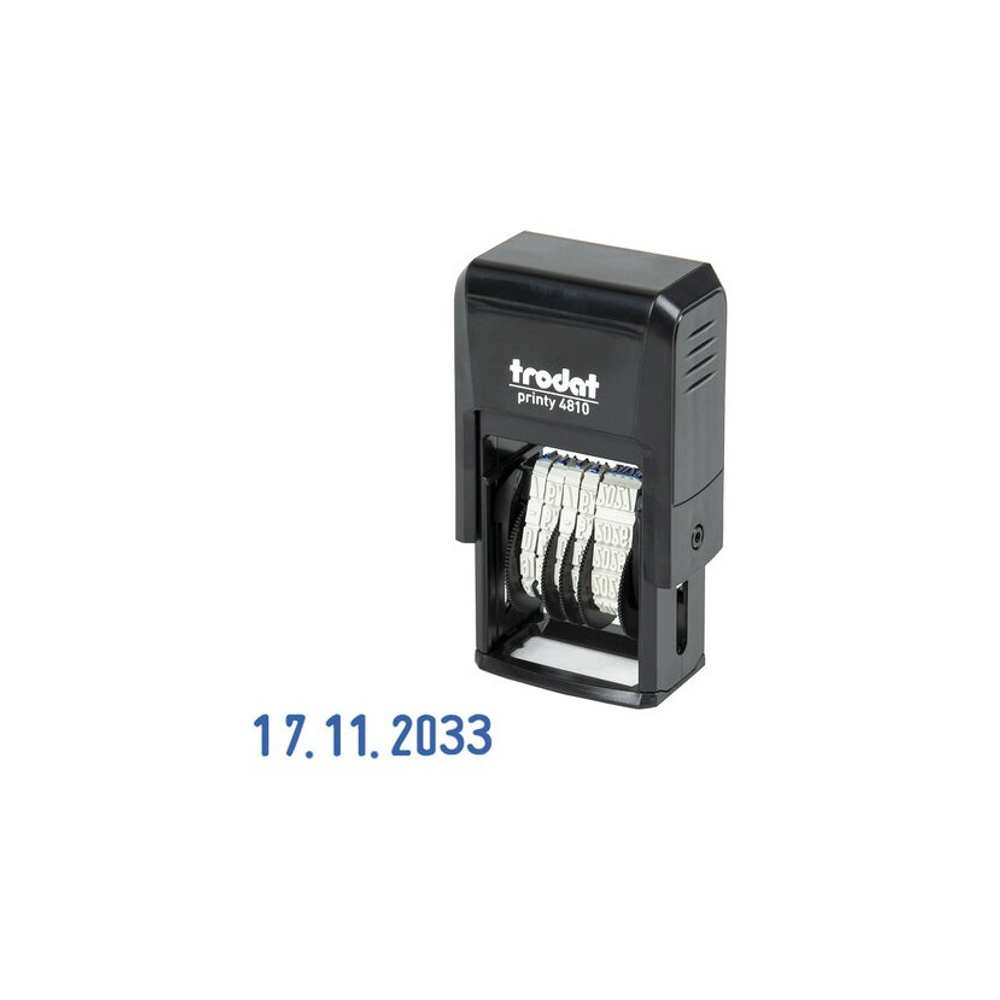 Датер автом. 4мм Trodat месяц цифрами 4810