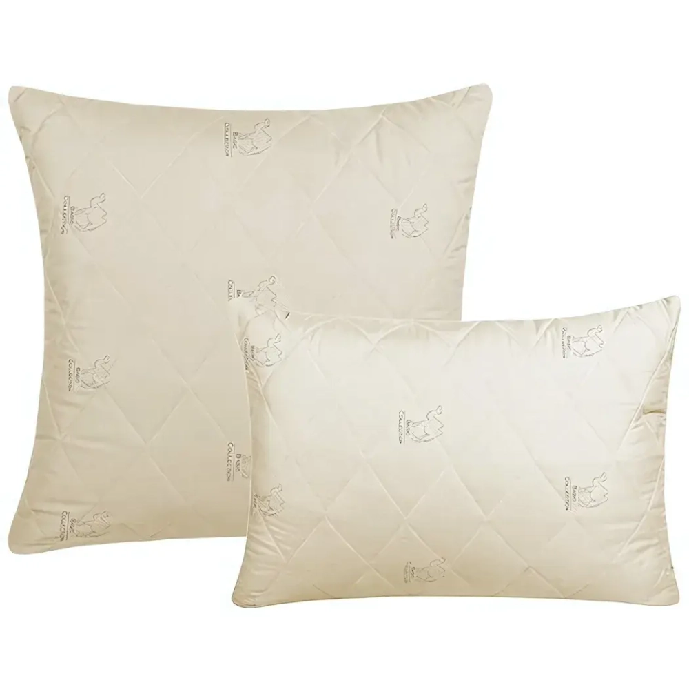 Подушка 70*70см верблюжья шерсть пакет СТ