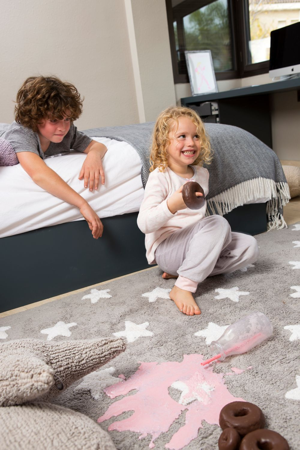 Ковер Lorena Canals Stars Grey (120 x 160 см)