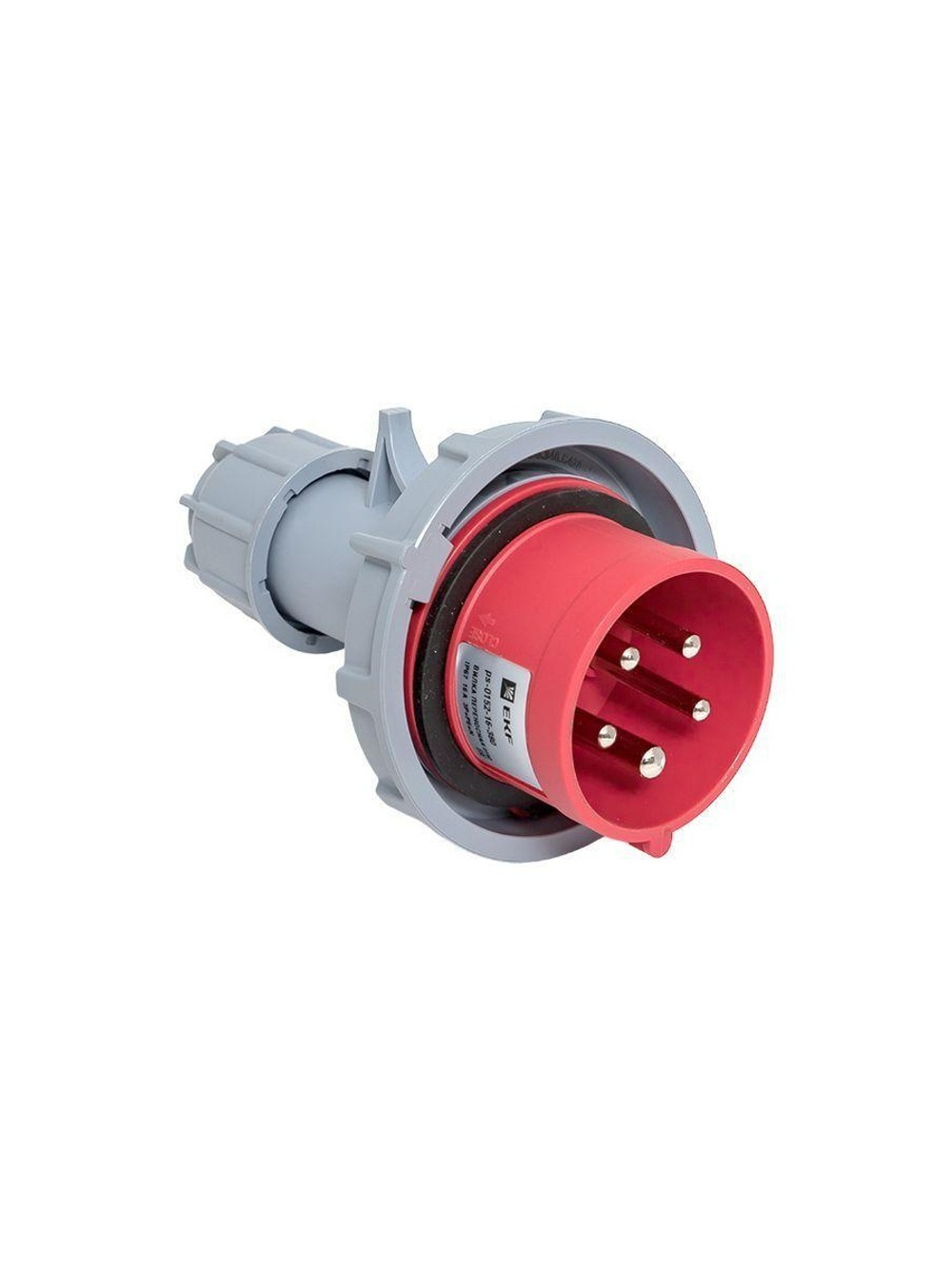 Вилка переносная 0152 3P+PE+N 16А 380В IP67 PROxima EKF ps-0152-16-380