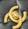 Сумка с клапаном на цепочке Chanel черный