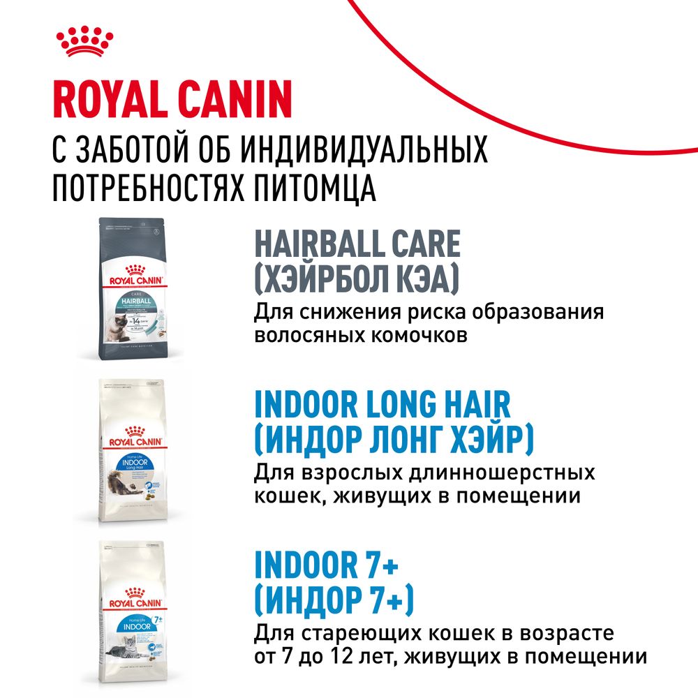 Сухой корм Royal Canin Indoor 27 для взрослых кошек, живущих в помещении Сухой корм Royal Canin Indoor 27 для взрослых кошек, живущих в помещении