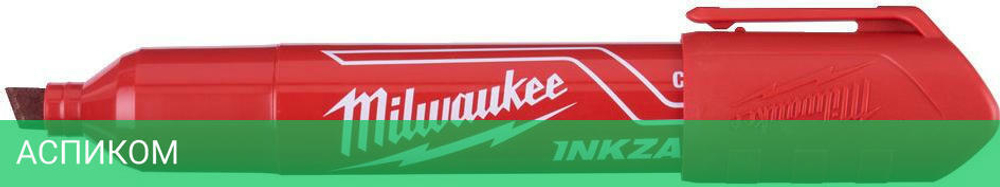 Маркер строительный Milwaukee Inkzall L красный (4932471556)