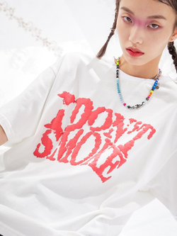 Футболка DONSMOKE "Cloud Logo" Oversized Tee