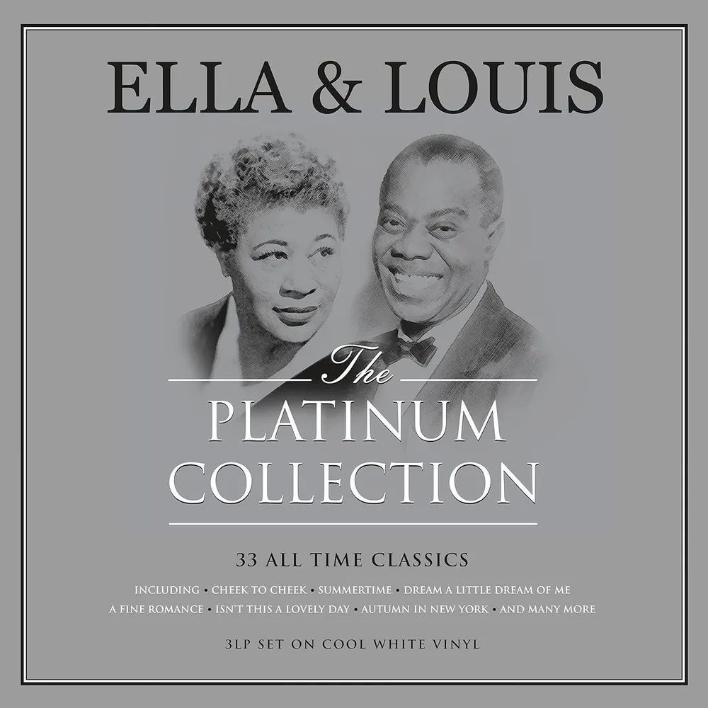 Ella Fitzgerald & Louis Armstrong - The Platinum Collection (3LP, White) Новая запечатанная виниловая пластинка