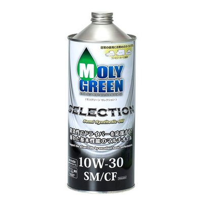 Моторное масло MolyGreen Selection SM/CF 10W-30 1л