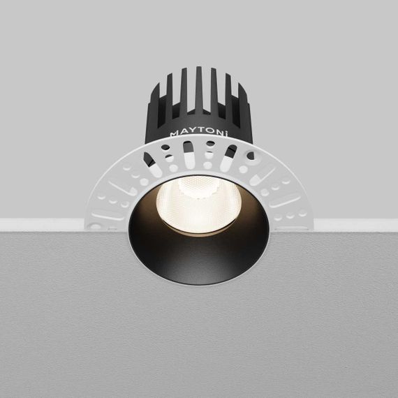 Встраиваемый светильник Maytoni Technical Dip DL121-15W-4K-TRS-B