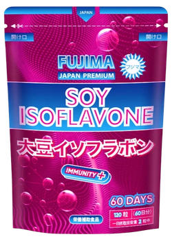 Fujima Soy Isoflavone 120 капсул , Соевые изофлавоны