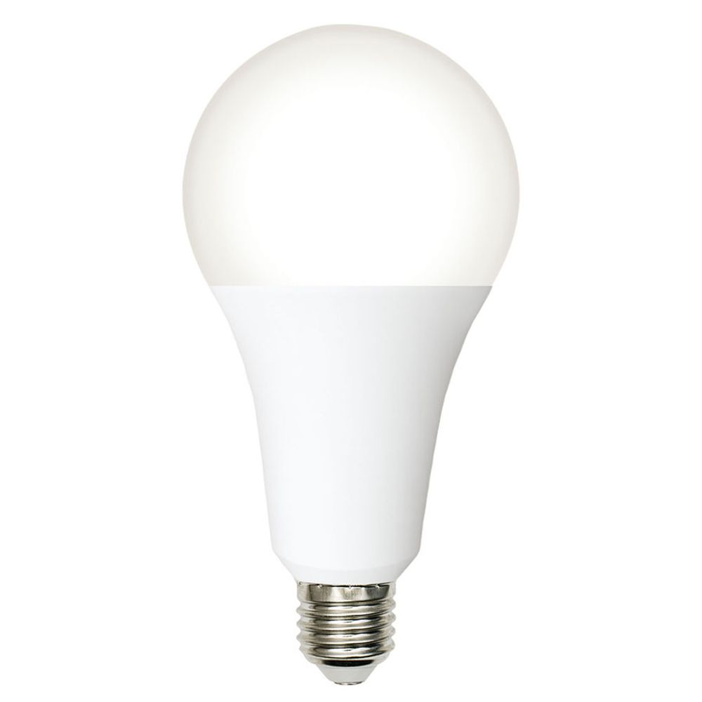 LED-A80-30W/3000K/E27/FR/SLS Лампа светодиодная. Форма A, матовая. Теплый белый свет (3000K). ТМ Volpe