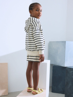 Шорты для девочки Next AH9-437, Белый, Черный