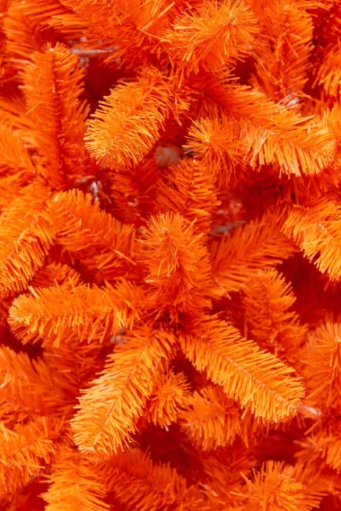 Искусственная оранжевая елка Карнавал - Сочный апельсин 240 см., ПВХ ЕлкиТорг (172240)