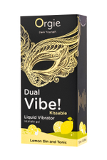 Съедобный гель с эффектом вибрации Orgie со вкусом джин-тоника 15 мл