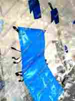 Зорб ТПУ "Капля", усиленные сиденья, диаметр 2.8 м