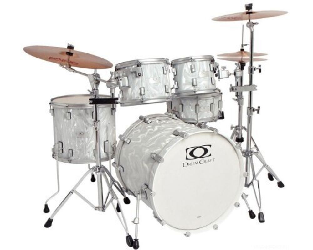 Drumcraft Series 7 Progressive Liquid Chrome Satin Chrome HW барабанная установка