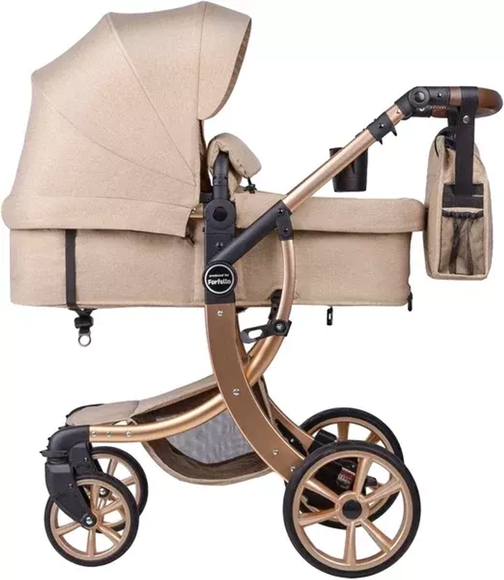 Коляска трансформер Aimile Original New Silver (Изумрудный NDS-4)