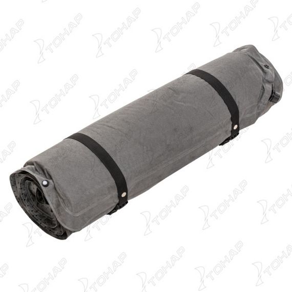 Коврик самонадув. 188x65x5 флок серый (N-005В-G) NISUS