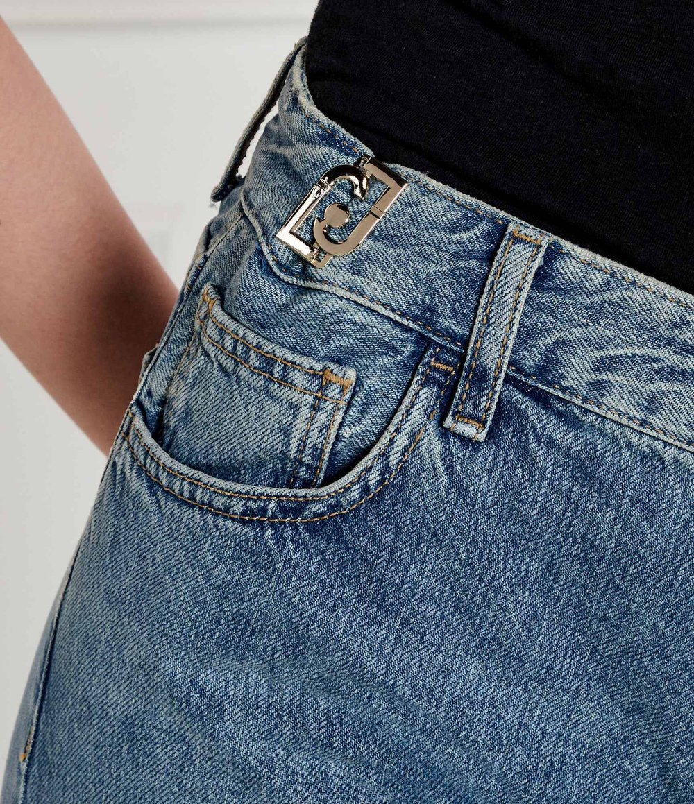 Джинсы Liu Jo - голубой(UA5149 D4666)