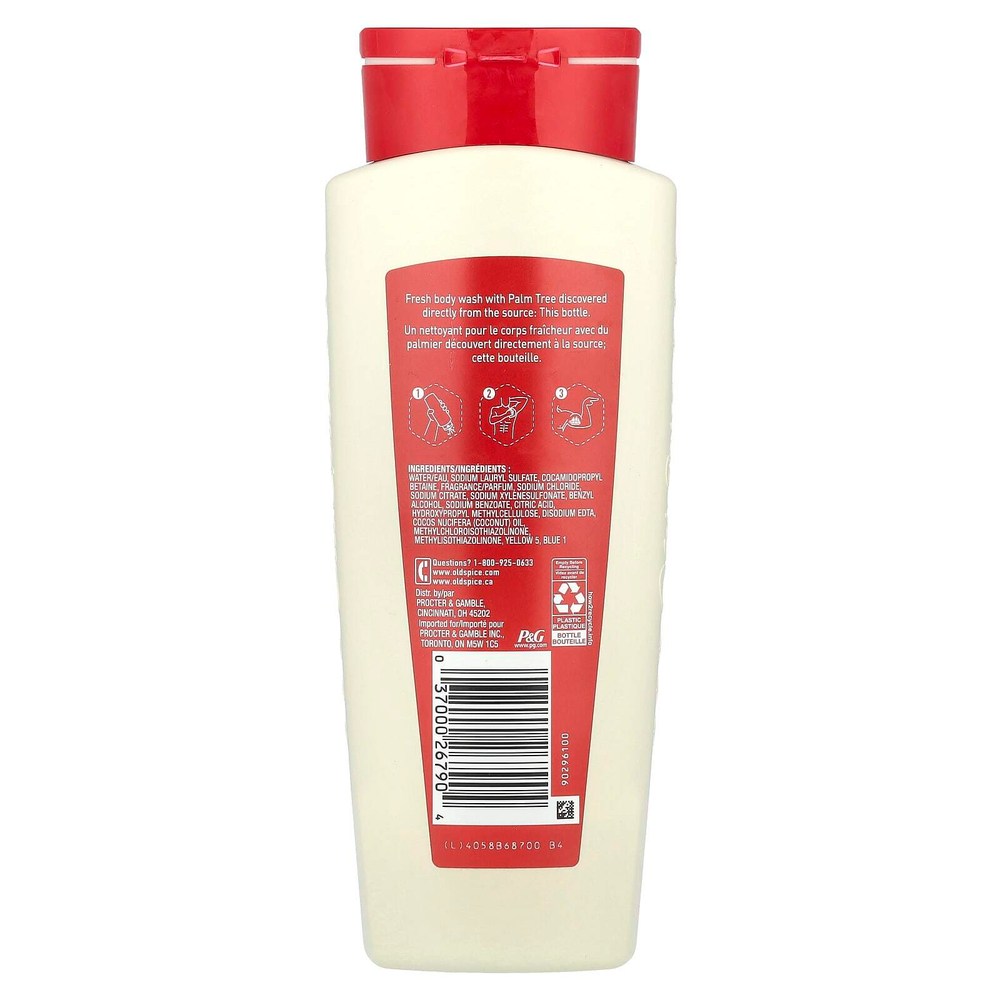 Old Spice, Гель для душа, фиджи с пальмой, 473 мл (16 жидк. унц.)
